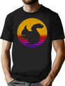 Retro Vintage Squirrel Lover T-Shirt for Men & Women, T-Shirts Graphic Tee - Black
