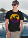 Retro Vintage Squirrel Lover T-Shirt for Men & Women, T-Shirts Graphic Tee - Navy