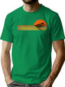 Retro Vintage Woodcock T-Shirt for Men & Women, T-Shirts Graphic Tee - Green
