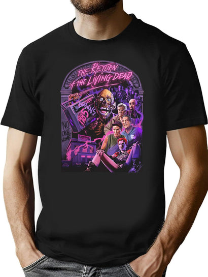 Return of The Living Dead No One Home T-Shirt for Men & Women, T-Shirts Graphic Tee - Black