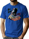 Rez Band Bootleg (Live) (Alt) Bootleg Graphic T-Shirt - Blue