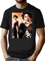 Rina Sawayama Poster Bootleg Graphic T-Shirt - Black