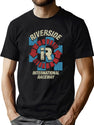 Riverside International Raceway 1957 Black T-Shirt - Green