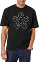 Rock Paper Scissors Lizard Spock Black T-Shirt - White