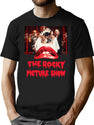 Rocky Horror Picture Show Thrills And Chills T-Shirt for Men & Women, T-Shirts Graphic Tee - Black
