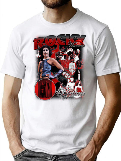 Rocky Horror Bootleg Graphic T-Shirt - Black