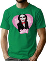 Romantic Billy Saw Movie T-Shirt for Men & Women, T-Shirts Graphic Tee - Green
