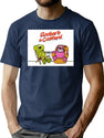 Roobarb And Custard (1) T-Shirt for Men & Women, T-Shirts Graphic Tee - Navy