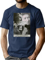 Rosa Luxemburg Digital Bootleg Design Bootleg Graphic T-Shirt - Navy
