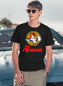 Roscoe S House Of Chicken Waffles T-Shirt for Men & Women, T-Shirts Graphic Tee - Navy