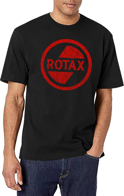 Rotax Motors 75 Classic Black T-Shirt - Black