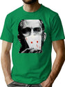 Rounders Movie Classic Movie Poker Pocket Aces Premium Heavyweight Cotton T-Shirt - Green