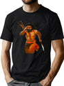 Rrr Premium Black T-Shirt - Green