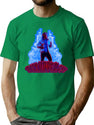 Runuppercy Bluered Bootleg Graphic T-Shirt - Green