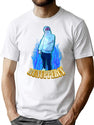 Runuppercy Bootleg Graphic T-Shirt - White