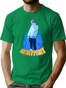 Runuppercy Bootleg Graphic T-Shirt - Green