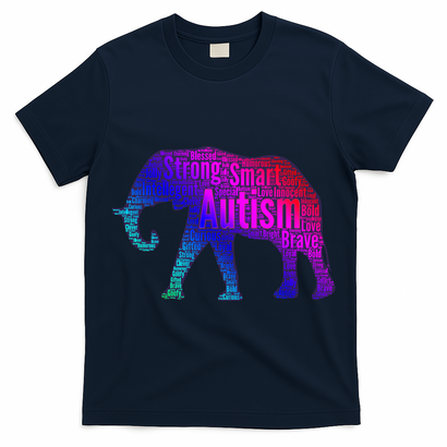 Autism Awareness Elephant Quotes T-Shirt