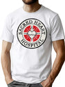 Sacred Heart Hospital Logo Scrubs Worn T-Shirt for Men & Women, T-Shirts Graphic Tee - White