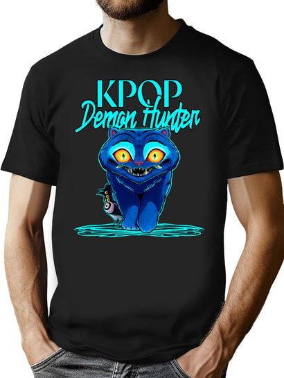 Saja Boys - Kpop Demon Hunter - Derpy T-Shirt for Men & Women, T-Shirts Graphic Tee - Black