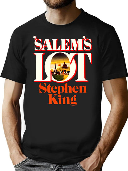 Salem'S Lot - King First Edition Series T-Shirt for Men & Women, T-Shirts Graphic Tee - Black