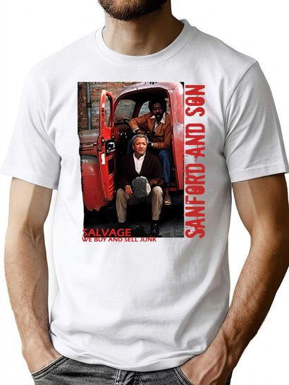 Salvage - Sanford And Son Premium Heavyweight Cotton T-Shirt - Black