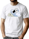 Samezu Tablet T-Shirt for Men & Women, T-Shirts Graphic Tee - White
