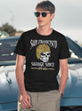 San Francisco Pro Football - Vintage Grunge 1946 T-Shirt for Men & Women, T-Shirts Graphic Tee - Navy