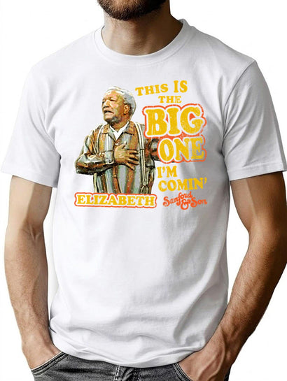 Sanford And Son Heart Attack T-Shirt for Men & Women, T-Shirts Graphic Tee - Black