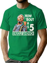 Sanford And Son How Bout A 5 Knuckle Sandwich T-Shirt for Men & Women, T-Shirts Graphic Tee - Green