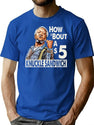 Sanford And Son How Bout A 5 Knuckle Sandwich T-Shirt for Men & Women, T-Shirts Graphic Tee - Blue