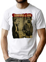 Sanford And Son - Retro Style Black Premium Heavyweight Cotton T-Shirt - White