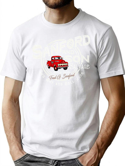 Sanford And Son Salvage Since 1972 T-Shirt for Men & Women, T-Shirts Graphic Tee - Black