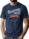 Sanford And Son We Buy And Sell Junk Beat Up Red Truck T-Shirt for Men & Women, T-Shirts Graphic Tee - Navy