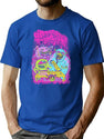 Sanguisugabogg Monsters Premium Heavyweight Cotton T-Shirt - Blue