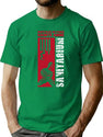 Sanitarium - Sainte Anne Hospitals - Cthulhu T-Shirt for Men & Women, T-Shirts Graphic Tee - Green