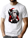 Santa X Art The Clown T-Shirt for Men & Women, T-Shirts Graphic Tee - White