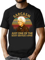 Sarcasm Just One Of The Many Services I Offer Sophia Petrillo Golden Girls Trendy Gifts T-Shirt for Men & Women, T-Shirts Graphic Tee - Black