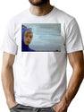 Sarcasm Sonic Meme Bootleg Graphic T-Shirt - White