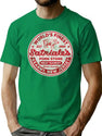 Satriale'S Italian Sausage Worn Out Premium Heavyweight Cotton T-Shirt - Green