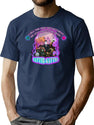 Sattir Gattig Bootleg Graphic T-Shirt - Navy