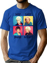 Savage Golden Girls T-Shirt for Men & Women, T-Shirts Graphic Tee - Blue