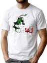 Saw Adam Reverse Bear Trap T-Shirt for Men & Women, T-Shirts Graphic Tee - White