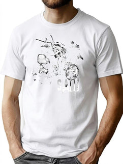 Saw Amanda Reverse Bear Trap Bw T-Shirt for Men & Women, T-Shirts Graphic Tee - Black
