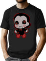 Saw Billy Puppet T-Shirt for Men & Women, T-Shirts Graphic Tee - Black