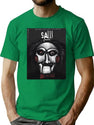 Saw Horror Movie T-Shirt for Men & Women, T-Shirts Graphic Tee - Green