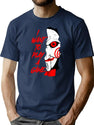 Saw I Want To Play A Game T-Shirt for Men & Women, T-Shirts Graphic Tee - Navy