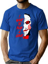 Saw I Want To Play A Game T-Shirt for Men & Women, T-Shirts Graphic Tee - Blue