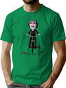 Saw - Jigsaw - I Want To Play A Game T-Shirt for Men & Women, T-Shirts Graphic Tee - Green