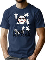 Saw Jigsaw Puppet T-Shirt for Men & Women, T-Shirts Graphic Tee - Navy