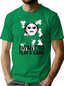 Saw Jigsaw Puppet T-Shirt for Men & Women, T-Shirts Graphic Tee - Green